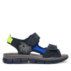 Sandały Primigi. Niebieskie sandały chłopięce Primigi, bez zapięcia. Za 249.99 zł.
