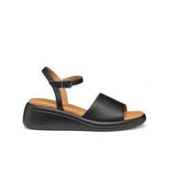 Damskie sandały na koturnie Geox Meliconia. Czarne sandały damskie Converse, bez wzorów, z materiału, bez obcasa, na koturnie, bez zapięcia. Za 312.10 zł.