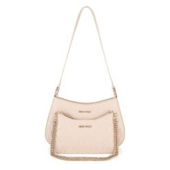 Torebka Nine West. Brązowe torebki do ręki damskie Nine West, bez wzorów, klasyczne, bez dodatków. Za 249.99 zł.