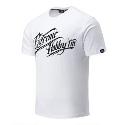 T-shirt Męski koszulka bawełniana EXTREME HOBBY SIGNATURE. Czerwone t-shirty męskie EXTREME HOBBY, m, bez wzorów, z bawełny, klasyczne, bez kołnierzyka. Za 129.00 zł.