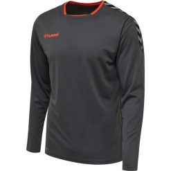 Hummel koszulka męska z długim rękawem hml Authentic Poly Jersey. Szare koszulki sportowe męskie Hummel, m, bez wzorów, z jersey, bez kołnierzyka, bez ramiączek, do piłki ręcznej. Za 91.00 zł.