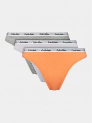 Calvin Klein Underwear Komplet 3 par fig klasycznych 000QD5207E Kolorowy. Figi damskie Calvin Klein Underwear, xs, bez wzorów, z bawełny. Za 129.99 zł.