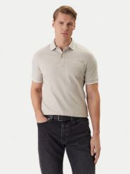 BOSS Polo Passertip 50507699 Beżowy Regular Fit. Brązowe koszulki polo męskie Boss, m, bez wzorów, z bawełny, bez ramiączek. Za 399.99 zł.