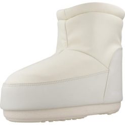 Buty MOON BOOT MB ICON LOW NOLAC Biały. Białe trekkingi damskie Moon Boot, na zimę, trekkingowe. Za 828.99 zł.