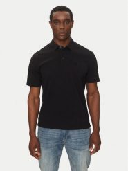 Armani Exchange Polo XM000509 AF13055 UB101 Granatowy Regular Fit. Niebieskie koszulki polo męskie Armani Exchange, m, bez wzorów, z bawełny, bez ramiączek. Za 199.99 zł.