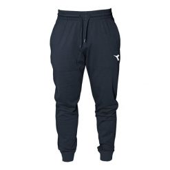 Spodnie tenisowe Diadora Pants ESS. Niebieskie spodnie sportowe męskie Diadora, uniwersalny, bez wzorów, z bawełny, na fitness i siłownię. Za 111.30 zł.