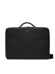 Calvin Klein Torba na laptopa Ck Sleek Laptop Bag K50K512738 Czarny. Czarne torby na laptopa męskie Calvin Klein, bez wzorów, ze skóry. Za 449.99 zł.