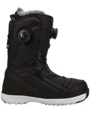 Buty snowboardowe damskie DC Mora. Czarne obuwie sportowe damskie DC Shoes, bez wzorów, snowboardowy. Za 1,299.00 zł.