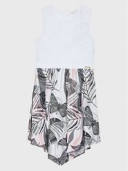 Guess Sukienka letnia J3GK08 KBOZ0 Kolorowy Regular Fit. Sukienki dla dziewczynek Guess, na lato, z aplikacjami, z syntetyku, bez ramiączek. Za 269.99 zł.