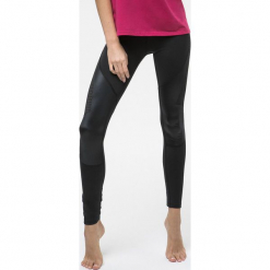 Cardio Bunny - Legginsy Dance. Czarne legginsy damskie Cardio Bunny, z dzianiny. W wyprzedaży za 129.90 zł.