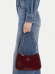 Guess Torebka Arnela HWNY94 96170 Bordowy. Czerwone torebki do ręki damskie Guess, z aplikacjami, ze skóry, bez dodatków. Za 549.99 zł.