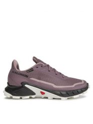 Salomon Buty do biegania Alphacross 5 Gtx W GORE-TEX 473110 23 W0 Fioletowy. Fioletowe obuwie sportowe damskie Salomon, bez wzorów, z gore-texu, do biegania. Za 449.99 zł.
