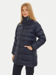 Tommy Hilfiger Płaszcz zimowy WW0WW43119 Granatowy Regular Fit. Niebieskie kurtki damskie Tommy Hilfiger, na zimę, m, bez wzorów, z syntetyku, bez kaptura. Za 909.99 zł.