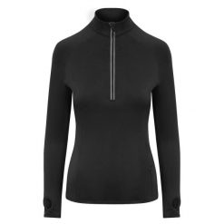 Bluza Damska CoolFlex Half Zip Top. Fioletowe bluzy damskie JUST COOL, s, bez wzorów, bez kaptura. Za 129.99 zł.