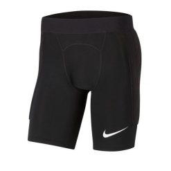 Spodenki bramkarskie męskie Nike Dri-FIT Padded Goalkeeper Short. Białe krótkie spodenki sportowe męskie Nike, m, bez wzorów, z poliesteru, do piłki nożnej, dri-fit (nike). Za 139.99 zł.