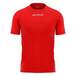 Męska Koszulka Capo. Czerwone koszulki sportowe męskie Givova, m, bez wzorów, bez kołnierzyka, bez ramiączek, trekkingowe. Za 61.99 zł.