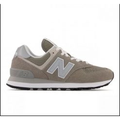 Buty New Balance WL574EVG szare. Szare obuwie sportowe damskie bez wzorów, z gumy. Za 822.14 zł.