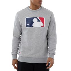 Bluza New Era NOS MLB Blog Regular. Szare bluzy męskie New Era, m, bez wzorów, bez kaptura. Za 260.00 zł.
