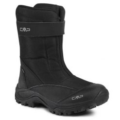 Śniegowce CMP. Czarne kozaki męskie CMP, bez zapięcia. Za 379.99 zł.