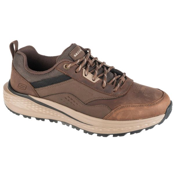 SKECHERS Sneaker BRUIN 47.5 (Z1106). Brązowe obuwie sportowe damskie Skechers, bez wzorów, z materiału, trekkingowe, Skechers Sport. Za 587.00 zł.