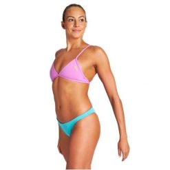 Strój kąpielowy damski dwuczęściowy Arena Triangle. Niebieskie bikini damskie Arena, l, bez wzorów. Za 69.99 zł.