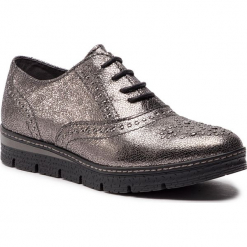 Oxfordy MARCO TOZZI - 2-23730-21 Pewter 915. Półbuty damskie marki Marco Tozzi. W wyprzedaży za 199.00 zł.