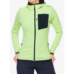 Bluza rozpinana damska CMP Solvixa. Zielone bluzy damskie CMP, bez wzorów, bez kaptura. Za 278.19 zł.