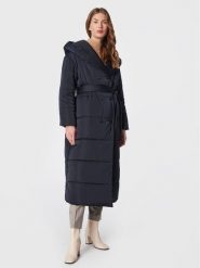 Peserico Płaszcz zimowy E23377A Granatowy Regular Fit. Niebieskie kurtki damskie Peserico, na zimę, bez wzorów, z syntetyku, bez kaptura. Za 2,339.00 zł.