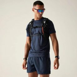 Koszulka Accelerate Mens Active. Niebieskie koszulki sportowe męskie Dare 2b, m, bez wzorów, z tkaniny, bez kołnierzyka, bez ramiączek, na fitness i siłownię. Za 69.99 zł.