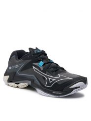 Mizuno Buty halowe Wave Lightning Z8 V1GA2400 Czarny. Czarne buty sportowe męskie Mizuno, ze skóry, bez zapięcia. Za 439.99 zł.