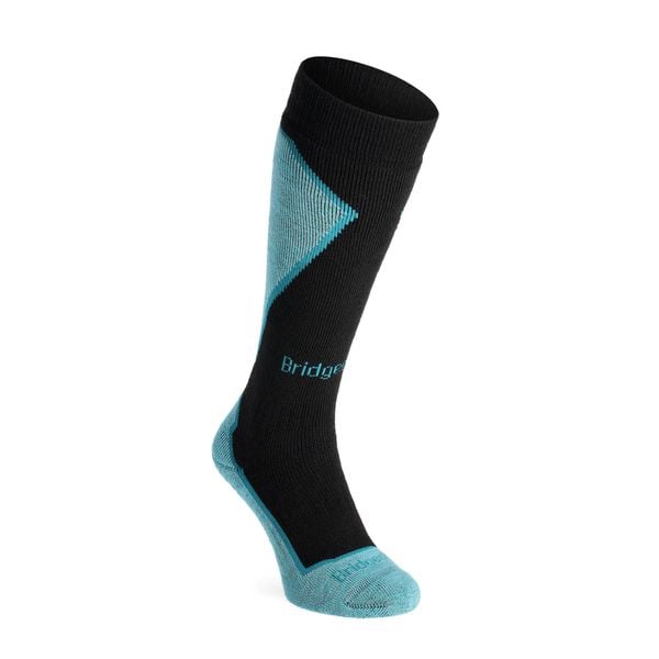 Skarpety narciarskie damskie Bridgedale Ski MW Plus. Czarne skarpety damskie Bridgedale, bez wzorów. Za 134.99 zł.