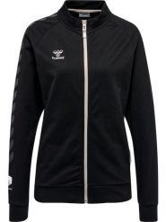 Damska bawełniana bluza dresowa zapinana na zamek Hummel Move Grid. Czarne bluzy damskie Hummel, l, bez wzorów, z bawełny, z kapturem. Za 263.55 zł.