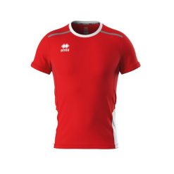 Jersey Errea Konnor. Białe koszulki sportowe męskie ERREA, m, bez wzorów, z jersey, bez kołnierzyka, bez ramiączek, do biegania. Za 187.35 zł.