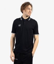 Koszulka polo Givova czarno-biała 2XL. Białe koszulki polo męskie Givova, na lato, m, bez wzorów, z bawełny, bez kołnierzyka, bez ramiączek, do jazdy konnej. Za 102.24 zł.