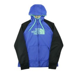 Second life - Bluza damska z kapturem full-zip The North Face - Jak nowy. Fioletowe bluzy sportowe damskie The North Face, l, bez wzorów, z kapturem, na fitness i siłownię. Za 136.28 zł.