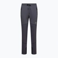 Spodnie trekkingowe męskie La Sportiva Aequilibrium Speed. Szare spodnie sportowe męskie La Sportiva, na lato, m, bez wzorów, trekkingowe. Za 739.99 zł.