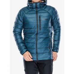 Kurtka puchowa Columbia Arctic Crest Down Hooded Jacket. Niebieskie kurtki męskie Columbia, xl, bez wzorów, z puchu, bez kaptura. Za 938.69 zł.