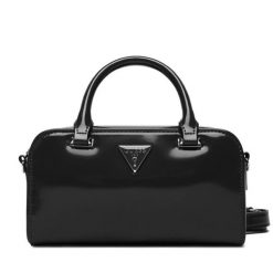 Torebka Guess. Czarne torebki do ręki damskie Guess, z aplikacjami, klasyczne, bez dodatków. Za 589.99 zł.