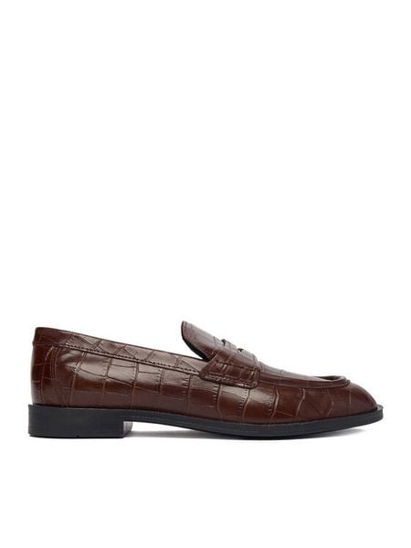 Gino Rossi Lordsy EO-MANU-25550PE Brązowy. Brązowe mokasyny damskie Gino Rossi. Za 299.99 zł.