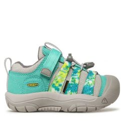 Półbuty Keen. Zielone półbuty chłopięce Keen, bez wzorów, bez zapięcia. Za 209.99 zł.