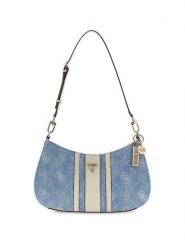Guess Torebka 183168 Niebieski. Niebieskie listonoszki damskie Guess, z aplikacjami, bez dodatków. Za 544.99 zł.