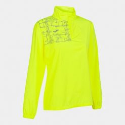 Bluza do biegania damska Joma Elite VIII. Żółte bluzy damskie Joma, m, z aplikacjami, z materiału, bez kaptura. Za 101.83 zł.