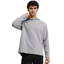 Męska techniczna bluza MTB z kapturem Kolarstwo Siroko MTB Slack Gray. Szare bluzy męskie SIROKO, l, bez wzorów, z kapturem. Za 210.00 zł.