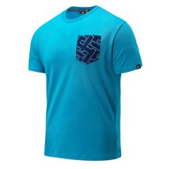 T-shirt Męski z kieszonką EXTREME HOBBY POCKET CRUCIAL. Niebieskie t-shirty męskie EXTREME HOBBY, l, bez wzorów, z bawełny, bez kołnierzyka. Za 129.00 zł.