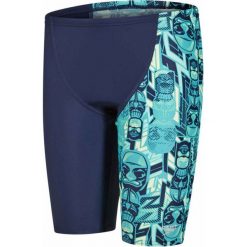 Speedo Spodenki Allover Panel Jammer Junior Navy/Jade/Green Glow 22. Kąpielówki dla chłopców marki Speedo. W wyprzedaży za 99.00 zł.