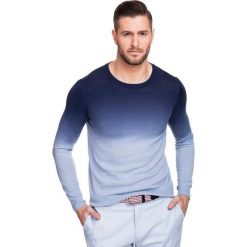 Sweter PIETRO SWWS000103. Niebieskie swetry przez głowę męskie Giacomo Conti, z bawełny. Za 229.00 zł.