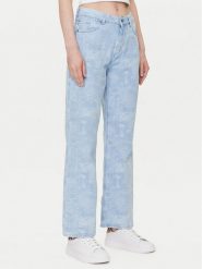 Mustang Jeansy Madison 1016002 Błękitny Wide Fit. Niebieskie jeansy damskie Mustang. Za 309.99 zł.