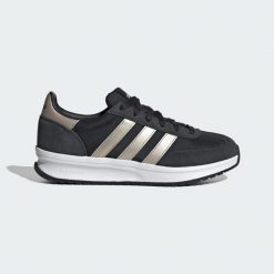 Buty RUN 70s 2.0. Czarne obuwie sportowe damskie Adidas, bez wzorów. Za 329.00 zł.