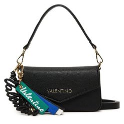 Torebka Valentino. Czarne torebki do ręki damskie Valentino, bez wzorów, klasyczne, bez dodatków. Za 549.99 zł.