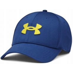 Czapka z daszkiem męska Under Armour Blitzing Cap. Czerwone czapki i kapelusze męskie Under Armour, bez wzorów, sportowe. Za 78.90 zł.